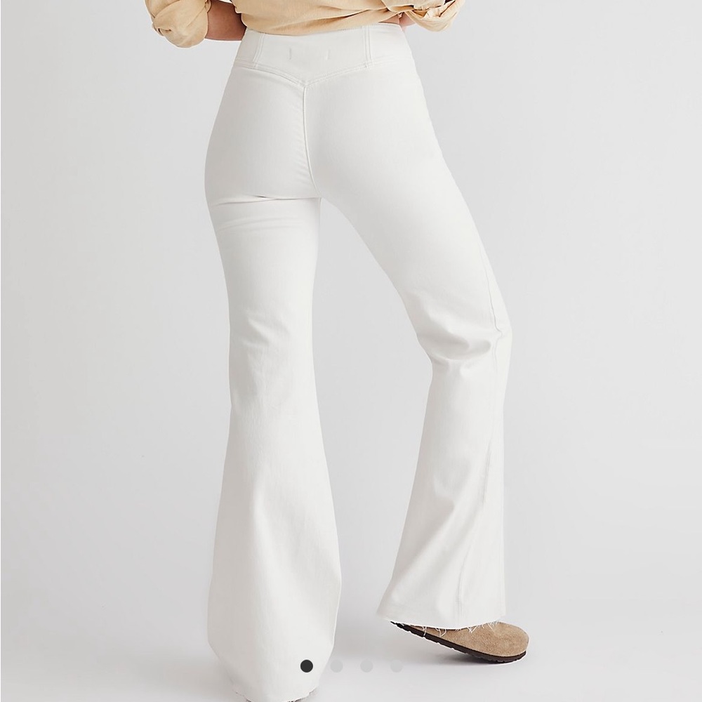 we the free CRVY wild honey cord flare pants